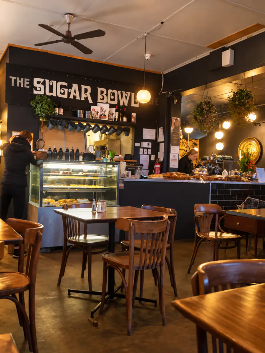The Sugar Bowl Cafe dining room and counter